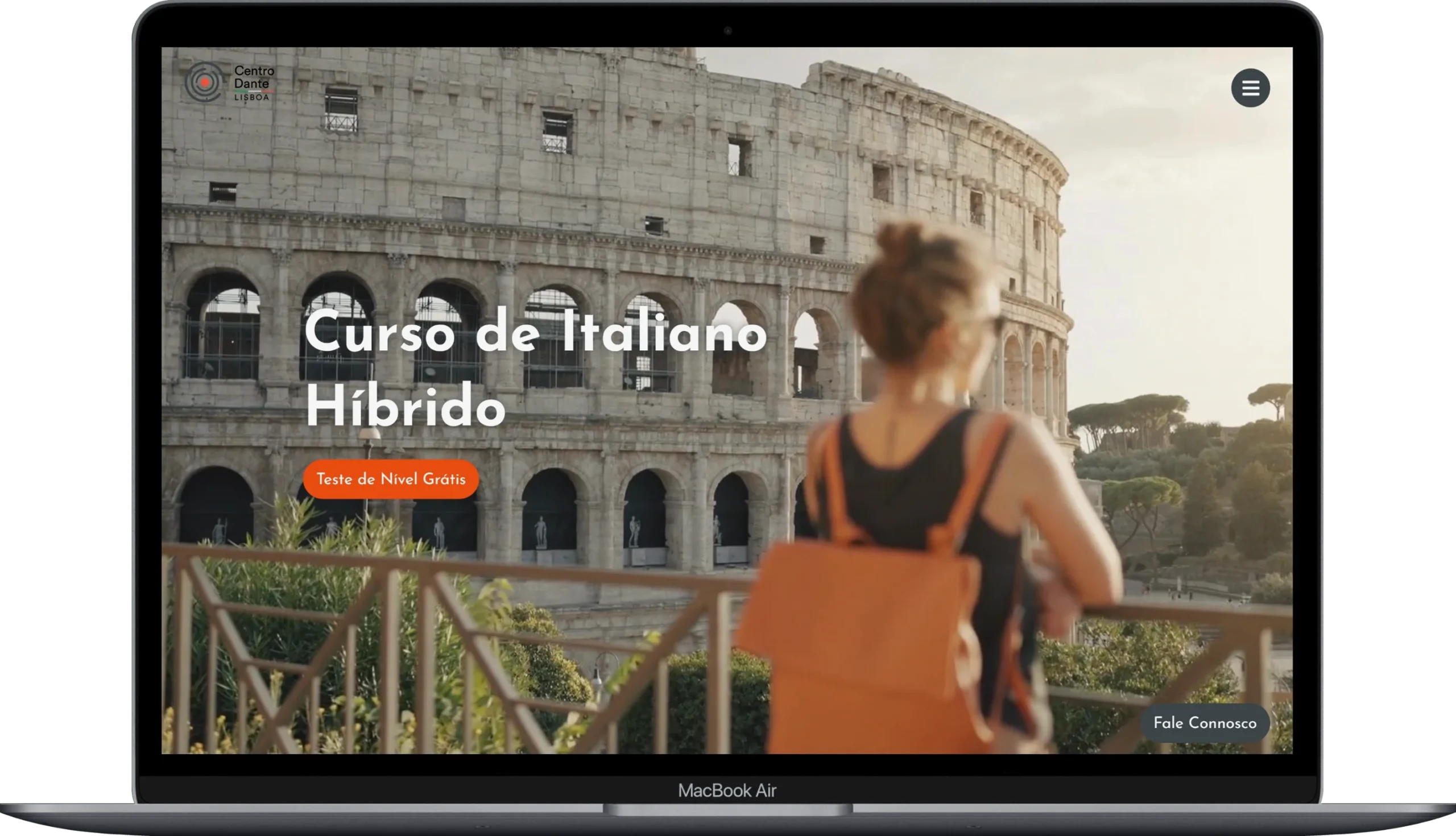 Website Centro Dante Lisboa