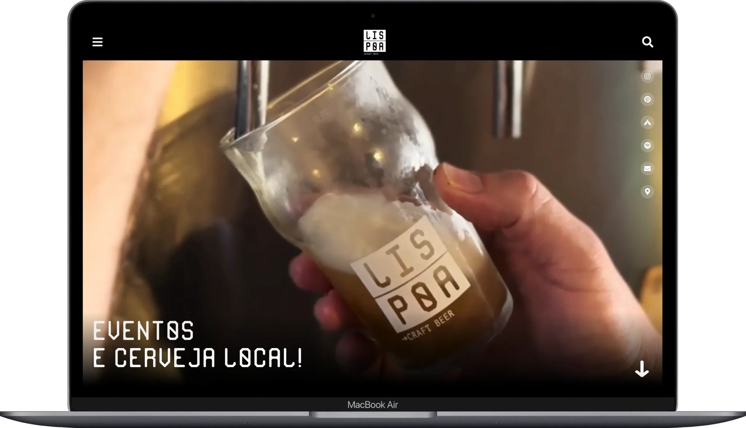 Website LisPoa Craft Beer
